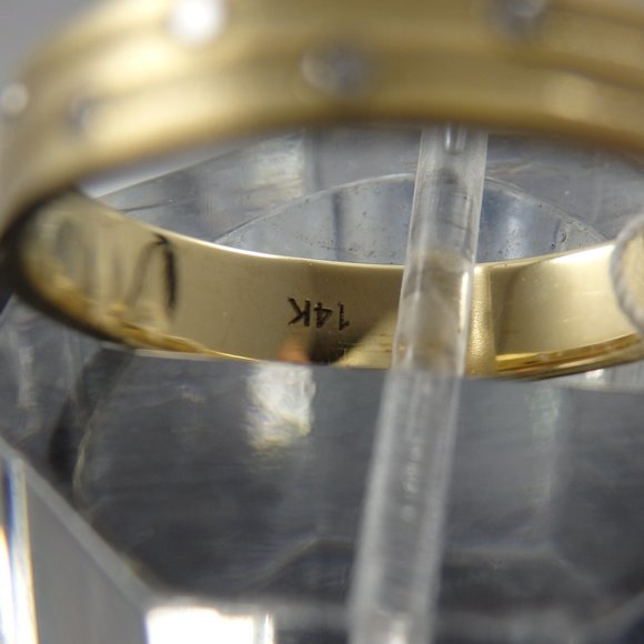 Sonia Bitton Galerie de Bijoux® "Diamonds in the Sand" 14K Gold Ring - Picture 2 of 10